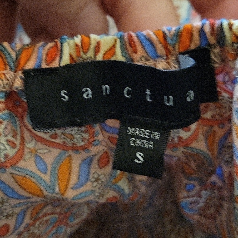 SANCTUARY small flowy blouse - Picture 4 of 5